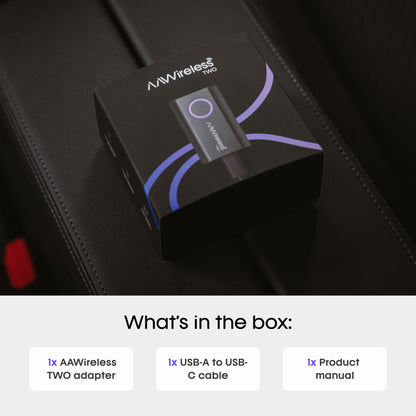 AAWireless TWO | Wireless Android Auto Adapter